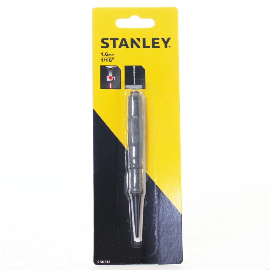 Stanley Dynagrip Nail Punch 2/32" Grey