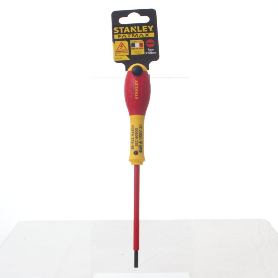 Stanley Fatmax Insuld Screw Driver Flat Tip