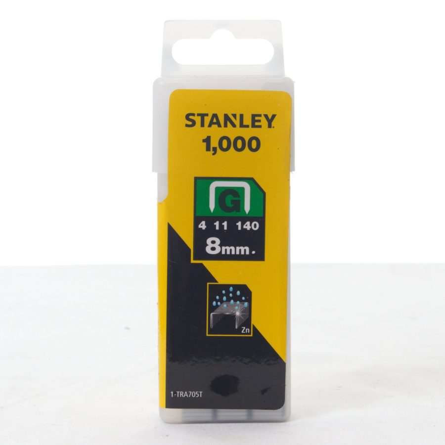 Stanley Heavy Duty Tr150 8mm Staples (1000)