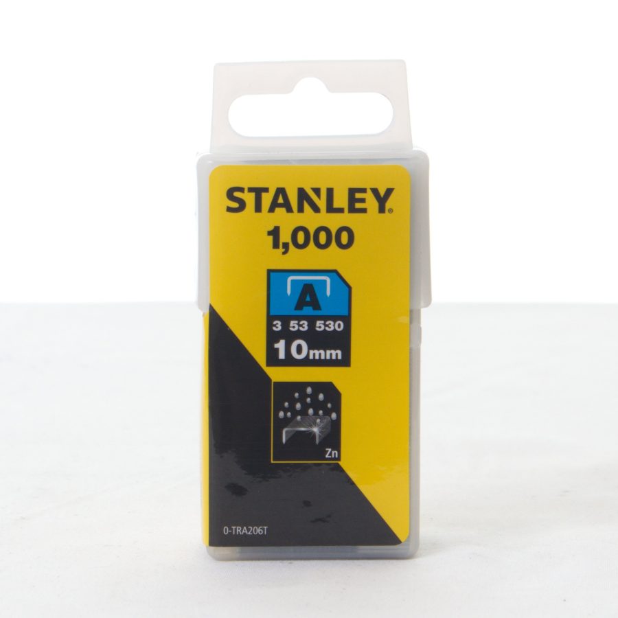 Stanley Light Duty Tr45 10mm Staples (1000)