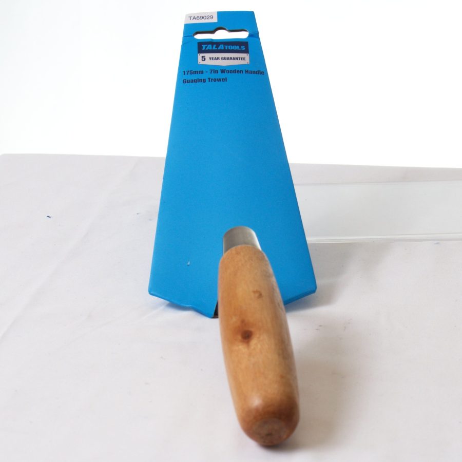 Tala Wood Handle Gauging Trowel 7" / 175mm