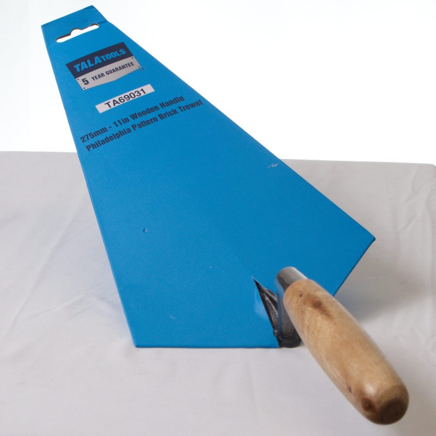 Tala Wooden Handle Brick Trowel 11"