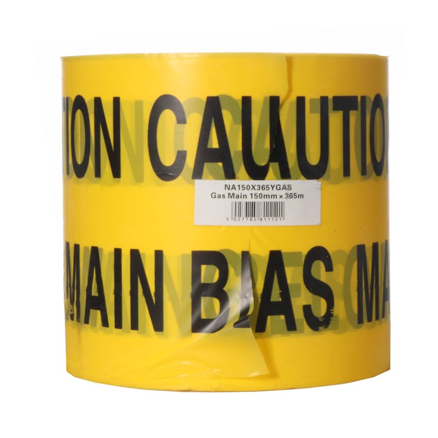 Tape Underground Gas Warning