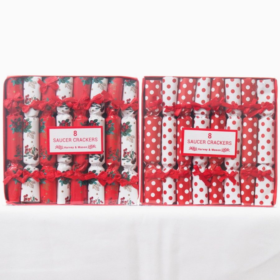 Rsw Crackers 8 Red Or White Saucer