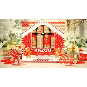Gingerbread Kazoo Christmas Crackers - Pack of 6 - Image 3