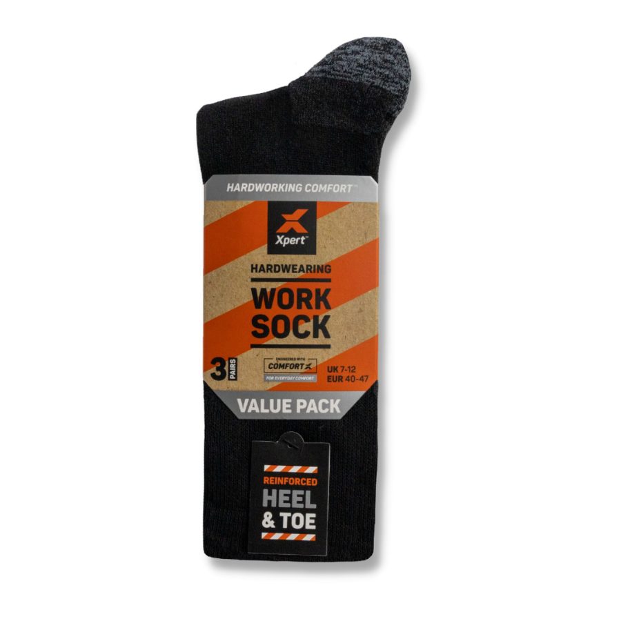 Xpert Value Mens Socks Pack Size 6-11