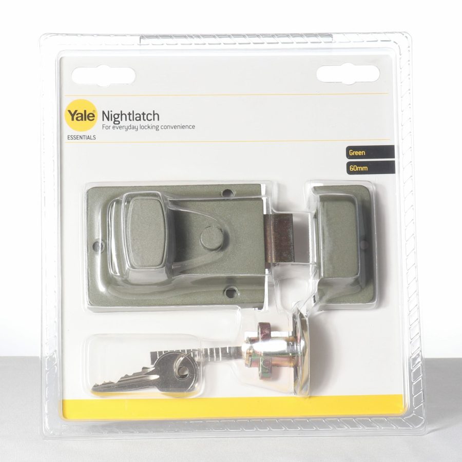 Dw Yale Essentials Nightlatch Green