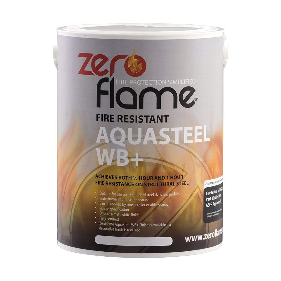 Zeroflame Fireproof Paint Aquasteel WB+ 2.5L