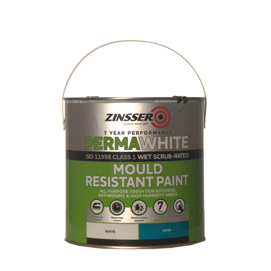 2.5L Zinsser Perma-White Interior Eggshell