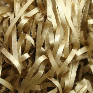 Shredded Gold Metallic Tissue Paper - Image 2