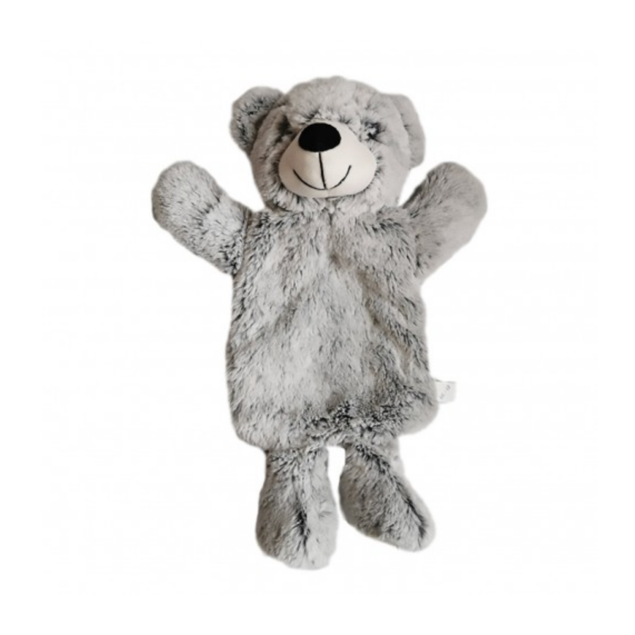 Hot Water Bottle - Teddy Bear Fur Cover - Image 3
