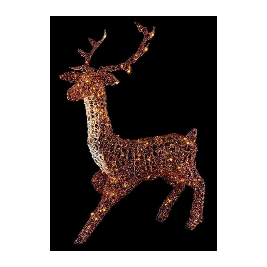 Premium LED Stag Soft Acrylic - Warm White