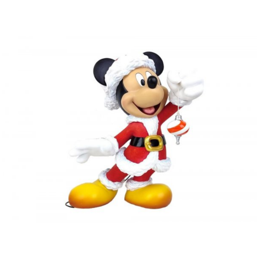 Enesco Santa Mickey Couture De Force Figurine