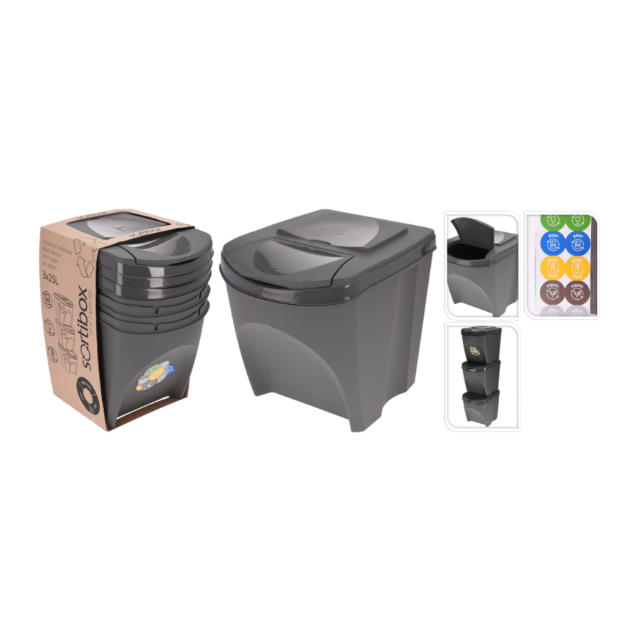 Sortibox Easy Recycling Waste Bin