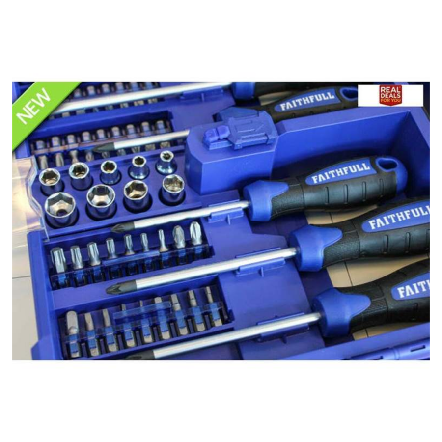 Faithfull - 63 Piece Fold Out Screwdriver Set - Image 3