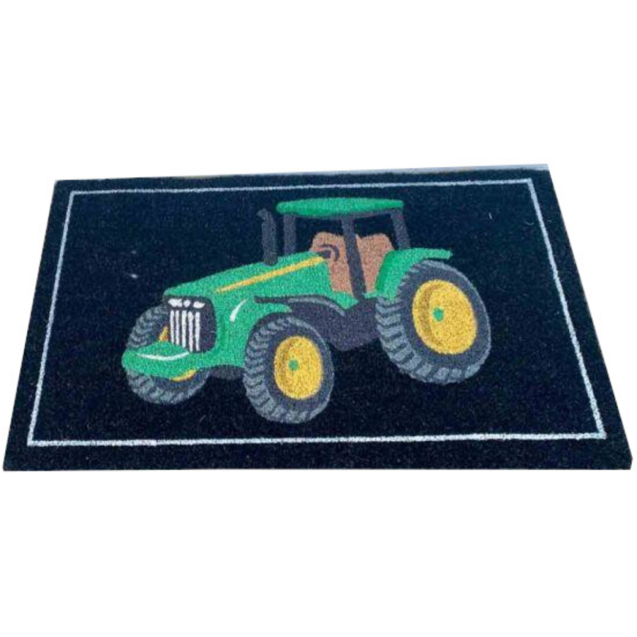 Green Tractor Harewood Doormat