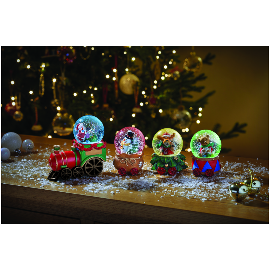 Three Kings Snow Globe - Express All Aboard