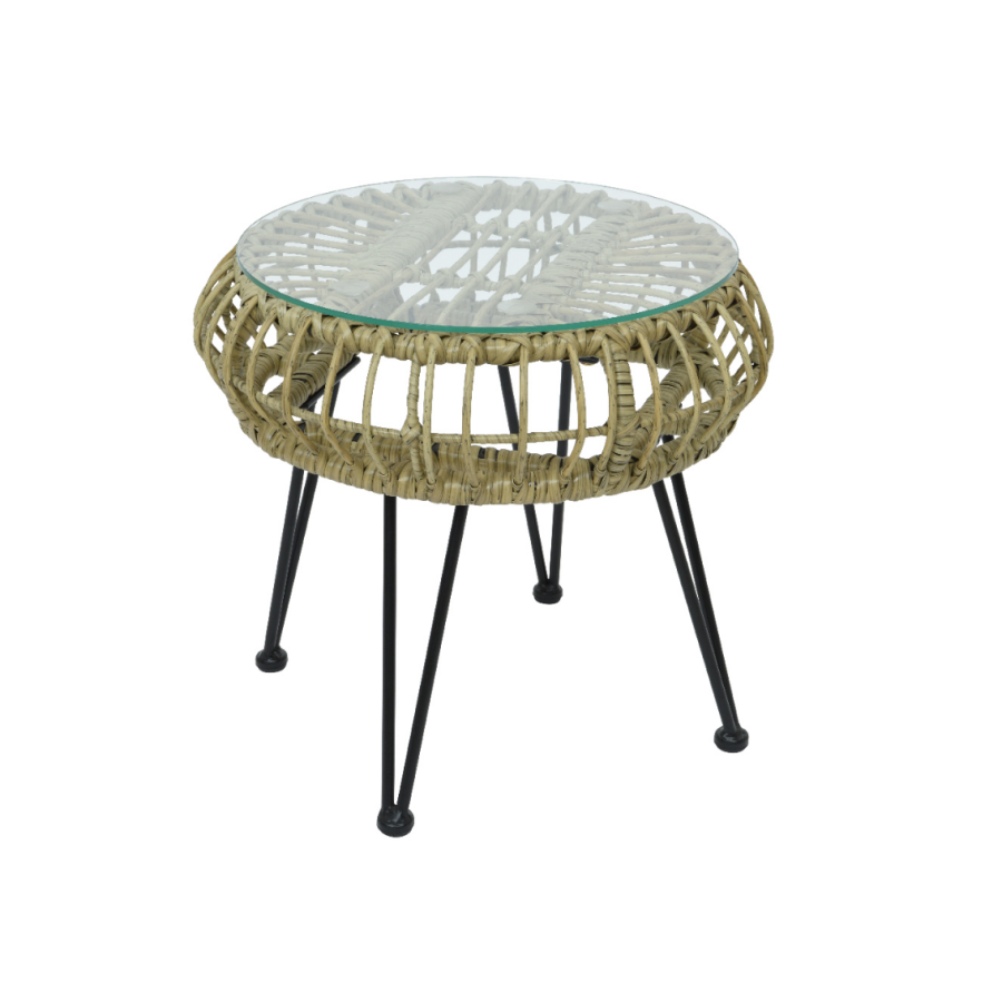 Lisbon Rattan Nest Coffee Table in Natural