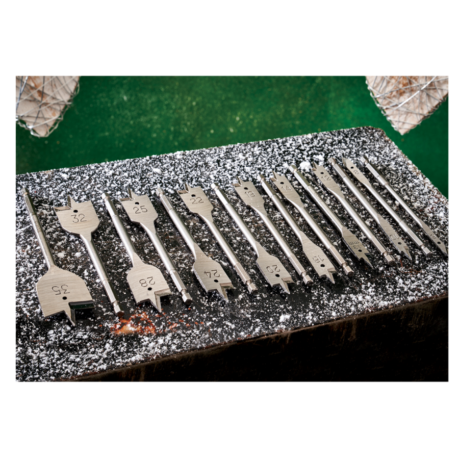 15 Piece Flat Bit Set - Image 2