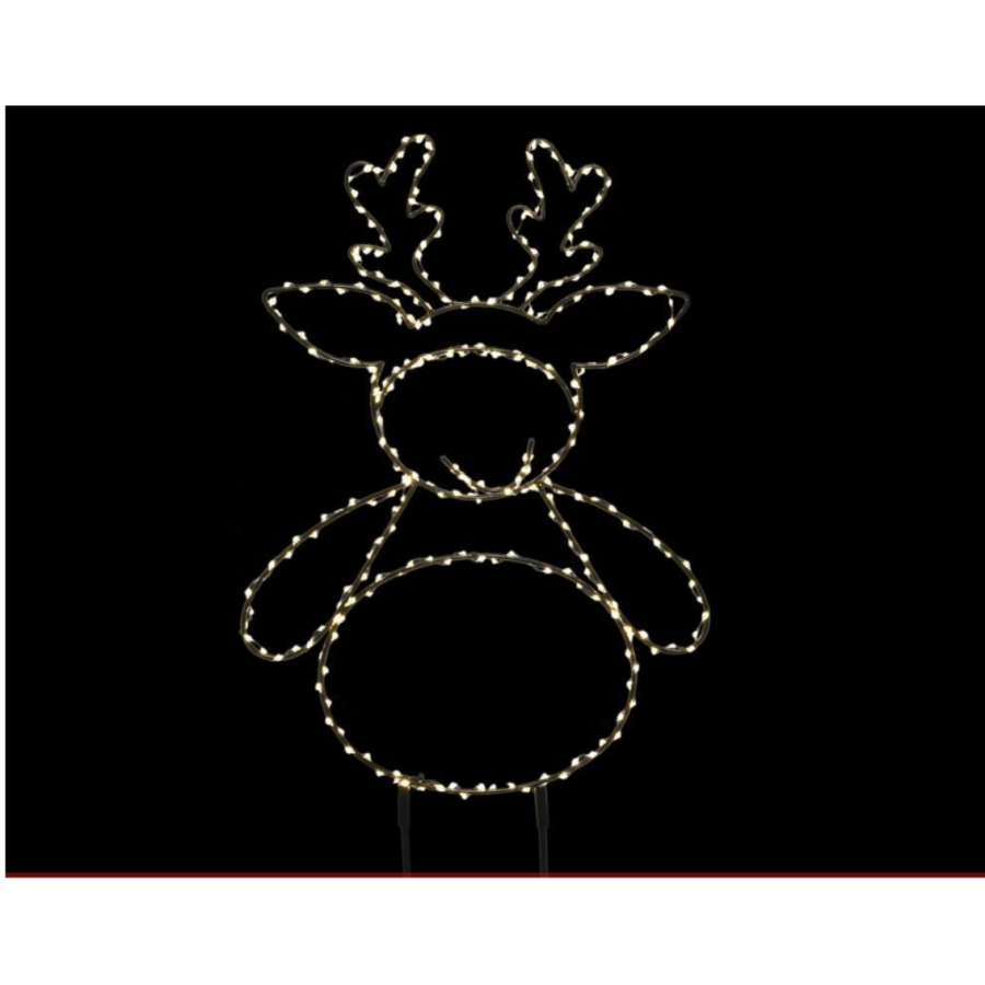 Kaem Micro LED Light-Up Medium Reindeer Warm White