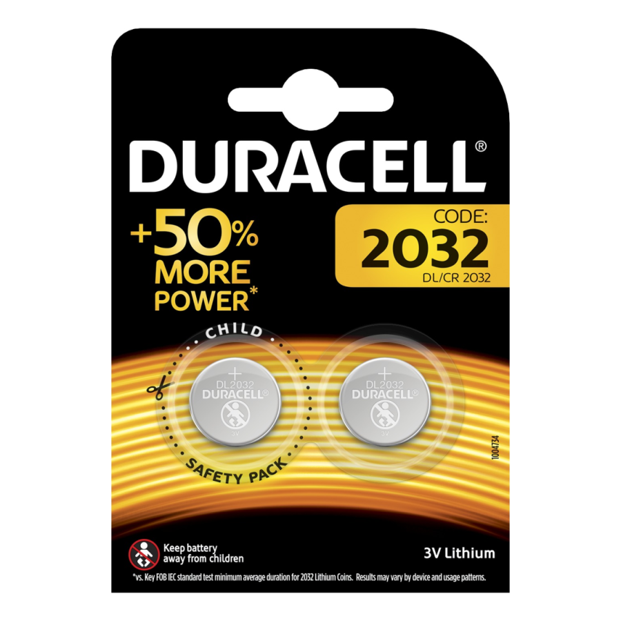 Duracell CR2032 Coin Battery Pack