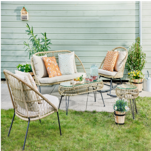 Lisbon Rattan Nest Coffee Table in Natural - Image 3