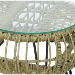 Lisbon Rattan Nest Coffee Table in Natural - Image 2