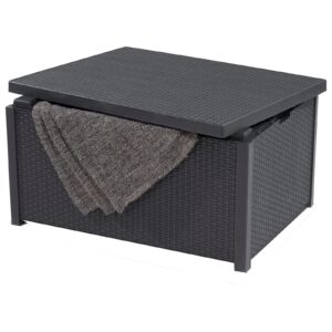 Keter Graphite Arica Outdoor Storage Table - Image 3