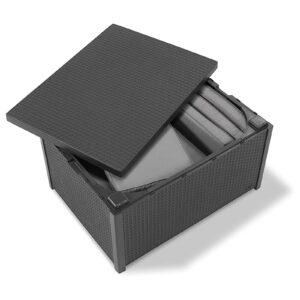 Keter Graphite Arica Outdoor Storage Table - Image 4