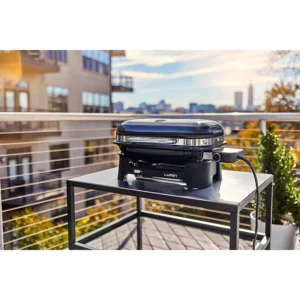 Weber Lumin Compact Electric Barbecue with Stand - Image 6