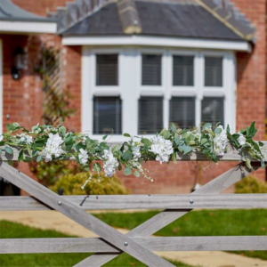 Heavenly Hydrangea Garland 180cm - Image 3