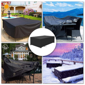 Square Garden Furniture Cover 120x120x75cm - Image 4