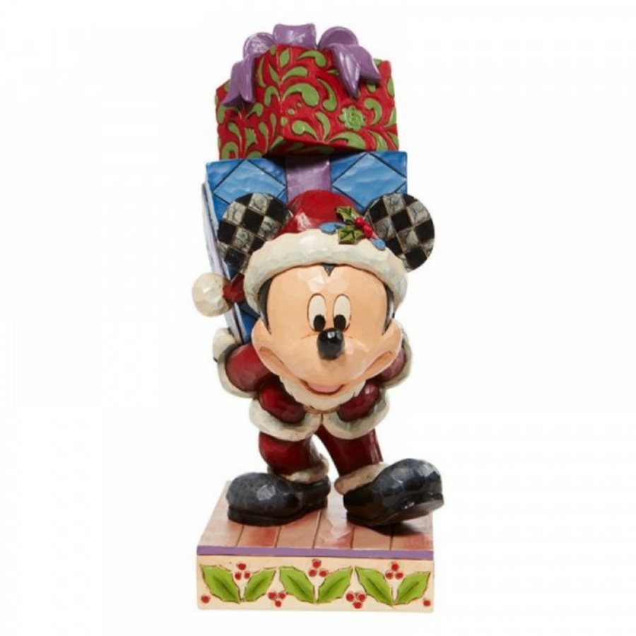 Jim Shore Mickey "Here Comes Old St. Mick" Figurine