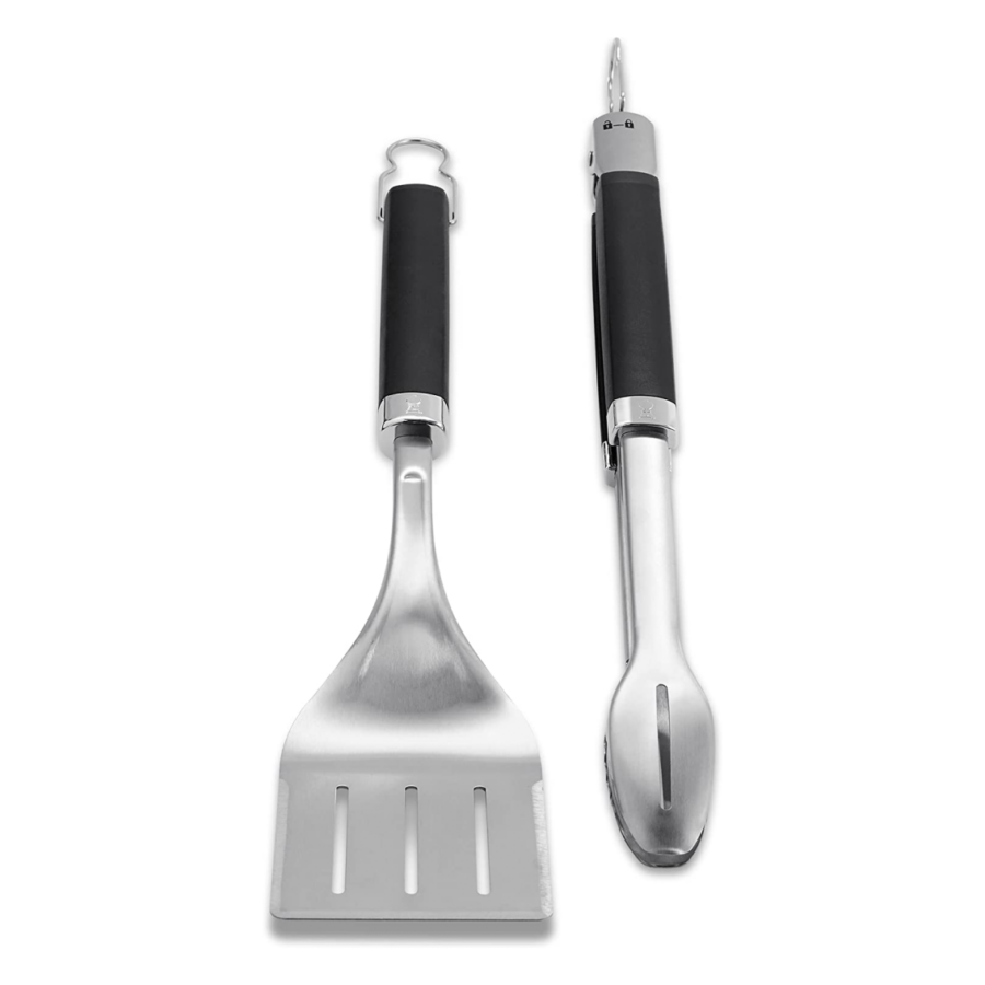 Weber Precision Grill Tongs & Spatula Set