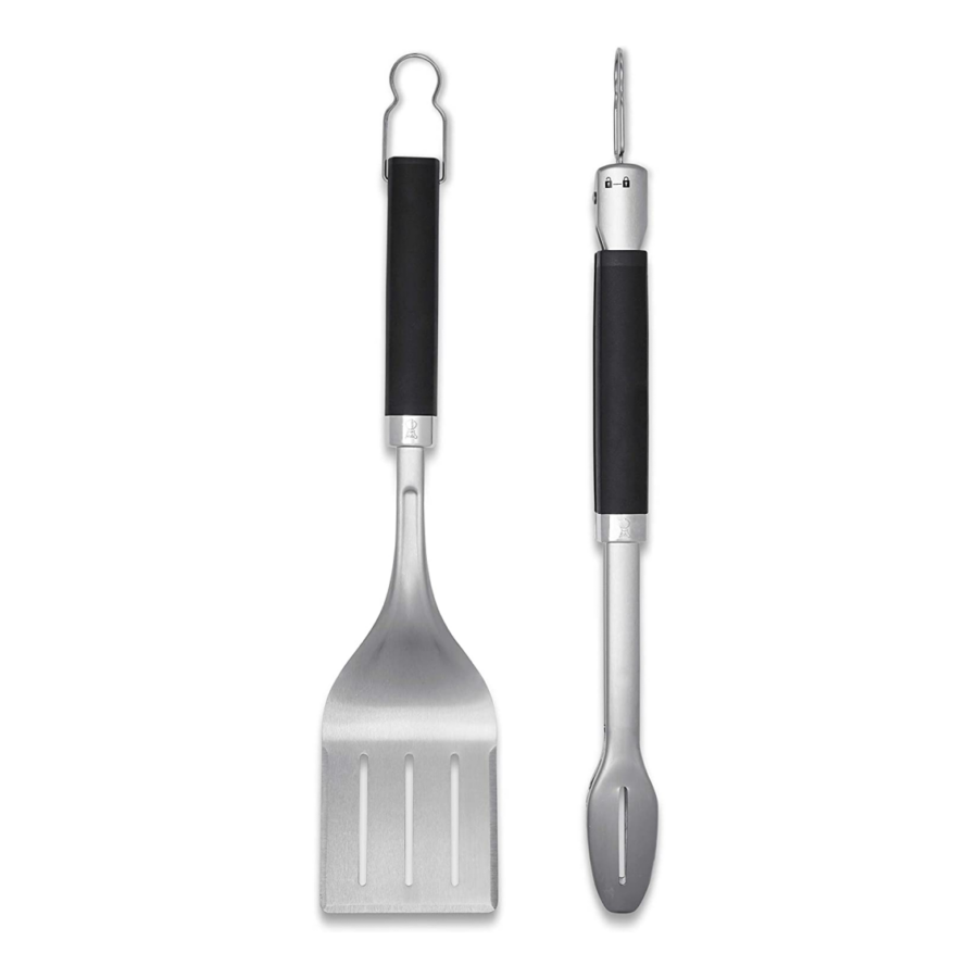 Weber Precision Grill Tongs & Spatula Set - Image 2