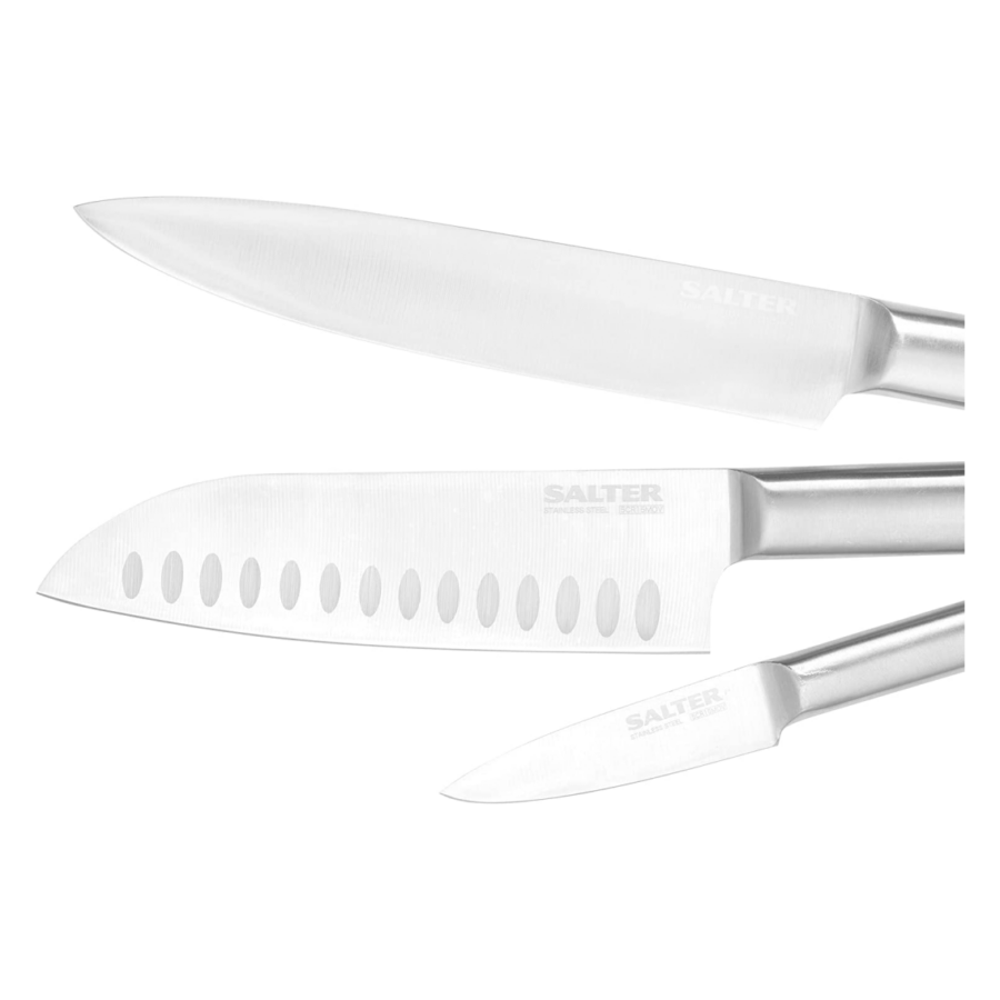 Salter Professionals 3 Piece Stainless Steel Knife Set - Image 6