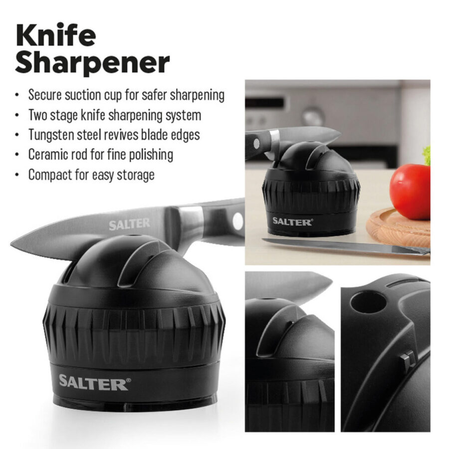Salter Twist & Lock Knife Sharpener - Image 6