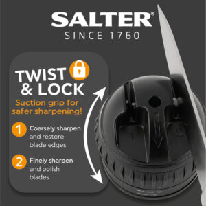 Salter Twist & Lock Knife Sharpener - Image 5