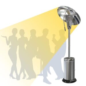 Sahara X13 Heat Focus Stainless Steel Patio Heater - Image 8