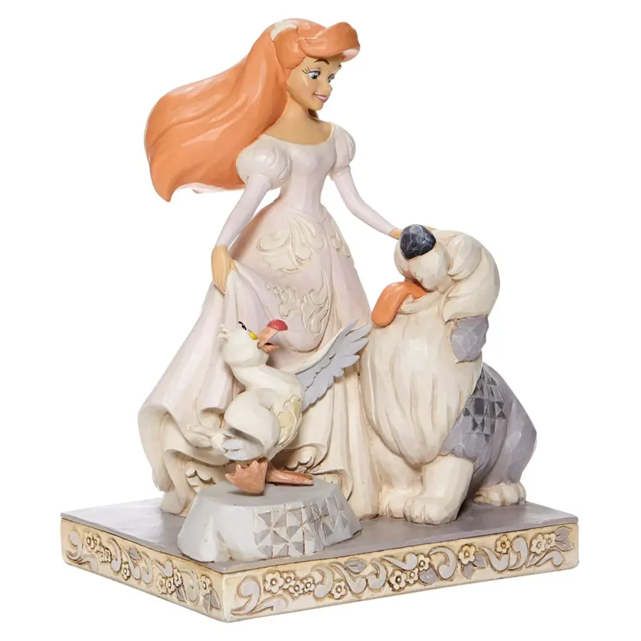 Disney White Woodland Ariel Figurine - Image 5