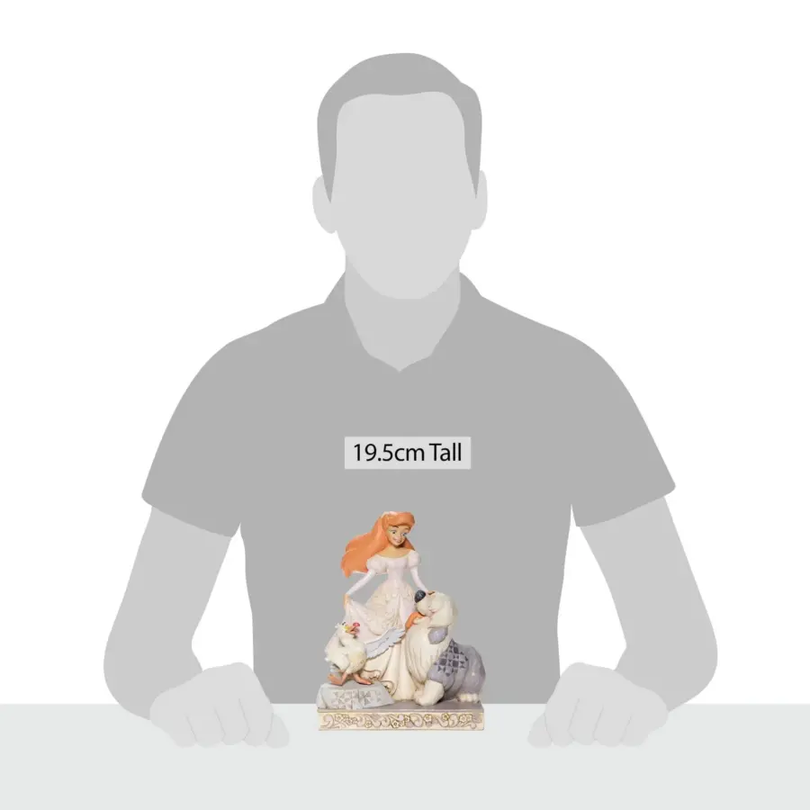 Disney White Woodland Ariel Figurine - Image 2