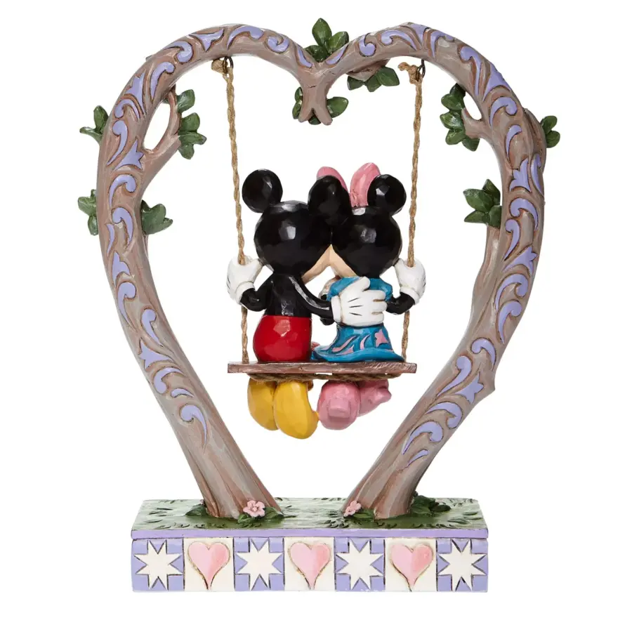 Disney Mickey & Minnie On A Swing Figurine - Image 5