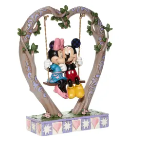 Disney Mickey & Minnie On A Swing Figurine - Image 3