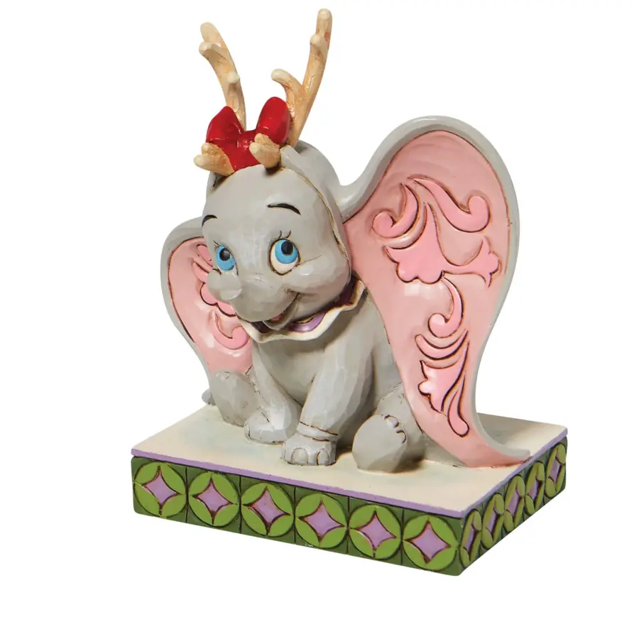 Disney Flying Dumbo As A Reindeer Figurine - Image 6