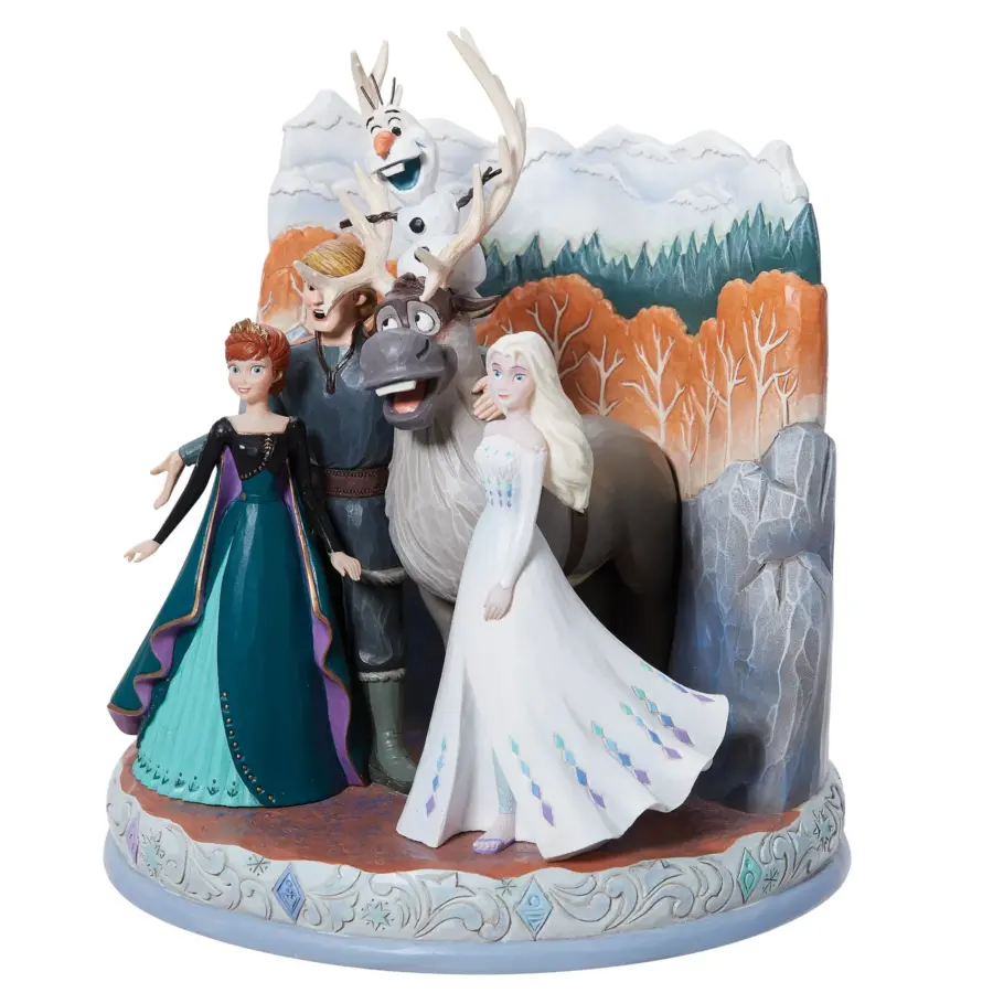 Disney Traditions Frozen 2 Carved By Heart Figurine - Image 4