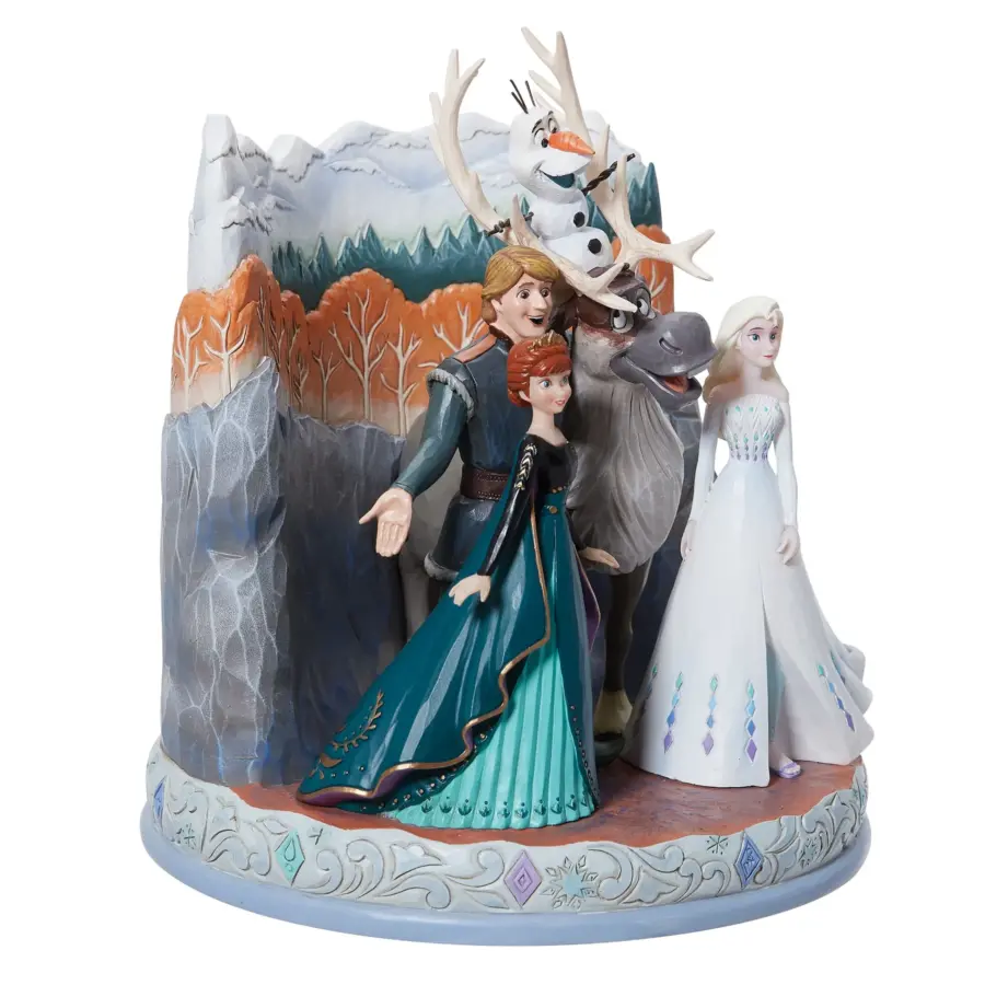 Disney Traditions Frozen 2 Carved By Heart Figurine - Image 2