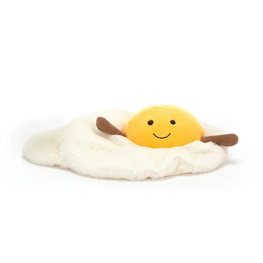 Jellycat Amuseable Fried Egg Plush Toy 27cm