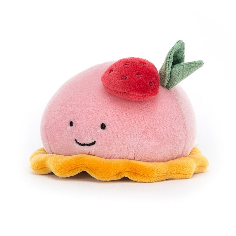 Jellycat Pretty Patisserie Dome Framboise 4cm - Image 4
