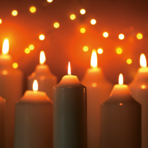 Cream Church Wax Candle 20x7.5cm - Image 2