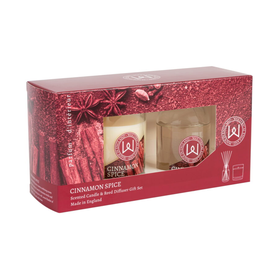 Wax Lyrical Cinnamon Spice Gift Set - Image 2